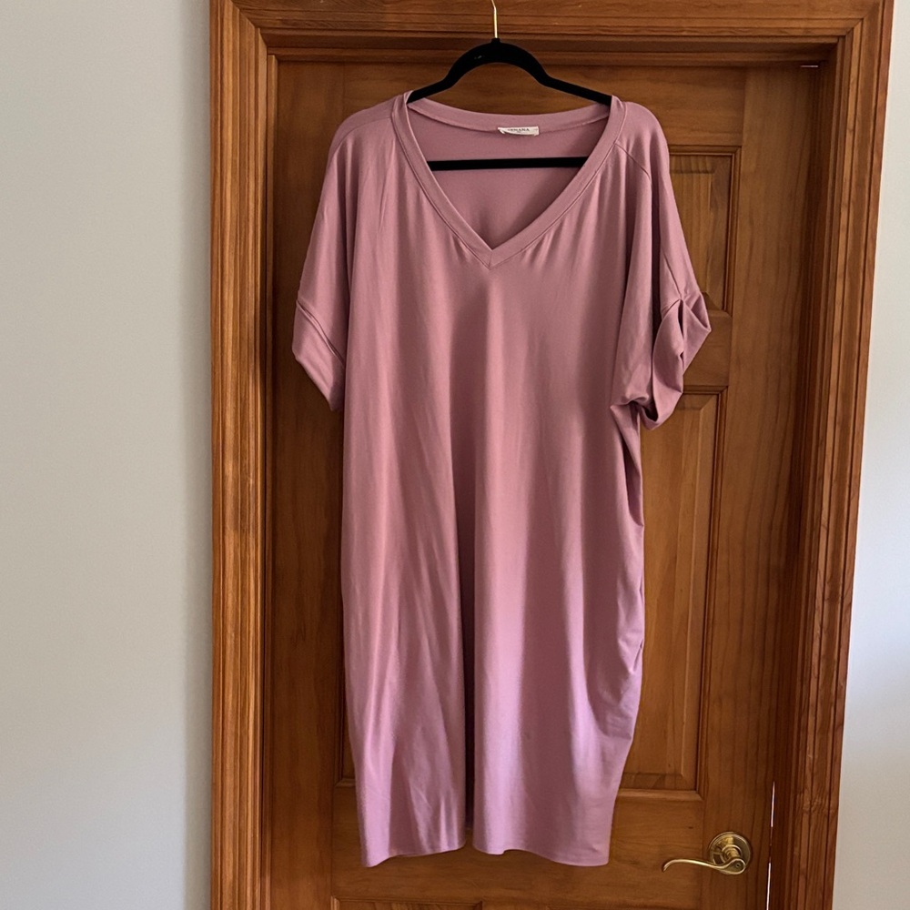 Zenana Outfitters Dusty Rose dress